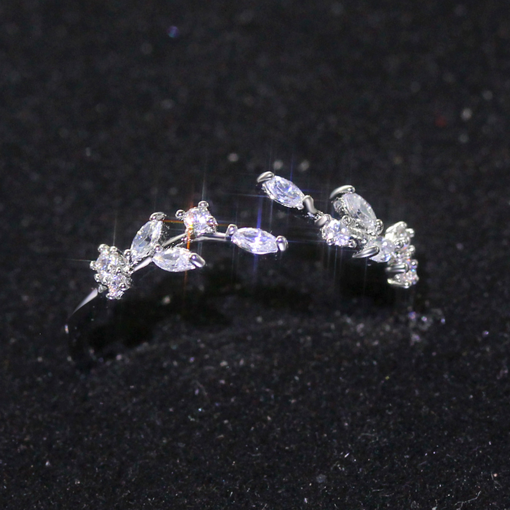 Damenring, Verstellbarer Ring zur Verlobung, Geschenk für Damen, Frauen und Mädchen