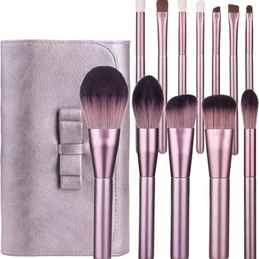 Make-up-Pinsel Geschenkset 12 Stück Kunsthaar