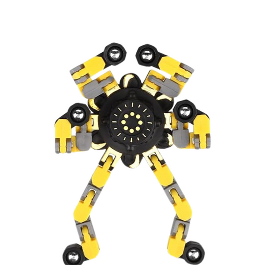 Roboter Fidget Spinner: DIY Verformbares Handspielzeug
