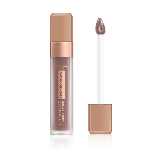 L’Oréal Paris Ultra Les Chocolates Matte Liquid Lippenstift - 858 Oh My Choc!