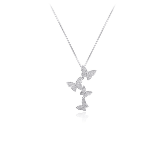 Frauen Silber 925 Kettenhalskette Geschenk für Frauen Mädchen Mama