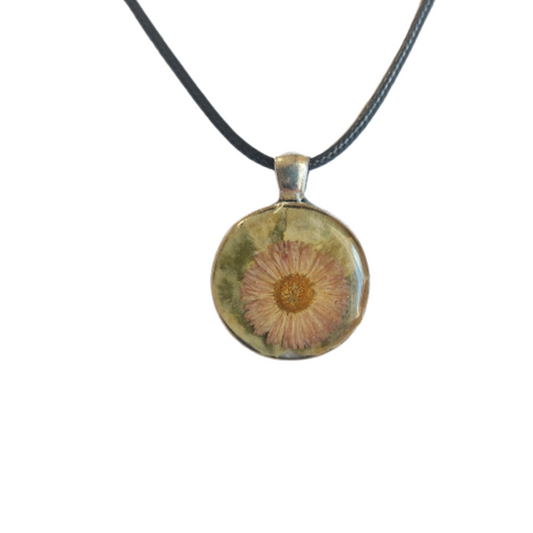 Natuurlijke Bloemen Hanger Handgemaakte Epoxy Sieraden