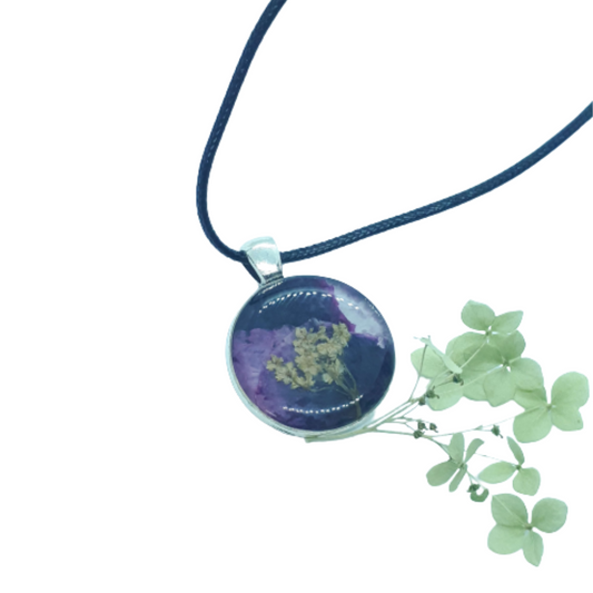 Natuurlijke Bloemen Hanger Handgemaakte Epoxy Sieraden