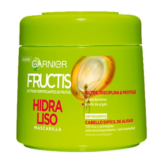 Garnier Fructis Hidra Liso 72h Mascarilla 300 Ml