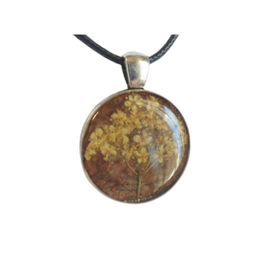 Natuurlijke Bloemen Hanger Handgemaakte Epoxy Sieraden