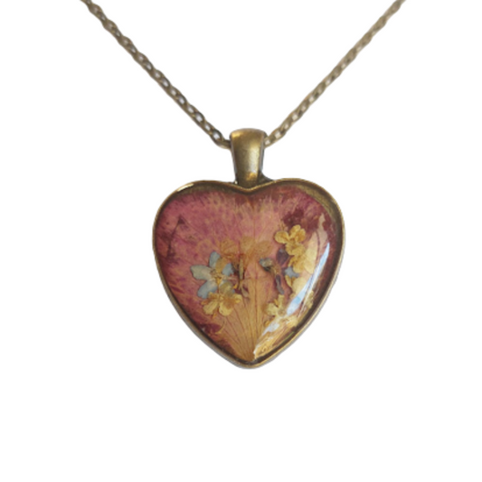 Natuurlijke Bloemen Hanger Handgemaakte Epoxy Sieraden