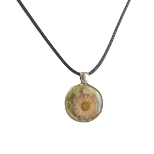 Natuurlijke Bloemen Hanger Handgemaakte Epoxy Sieraden