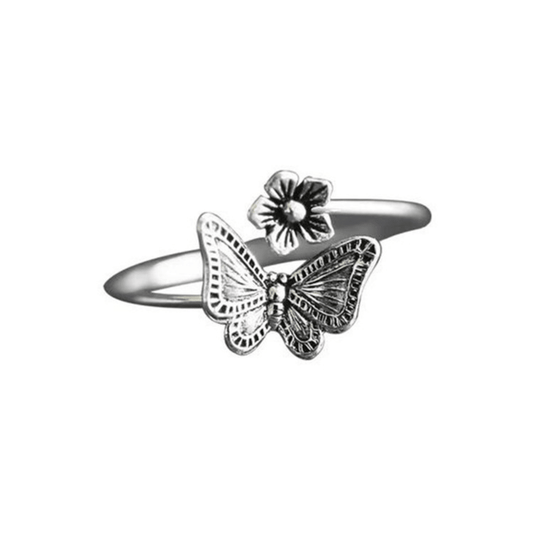Damenring, Verstellbarer Ring zur Verlobung, Geschenk für Damen, Frauen und Mädchen