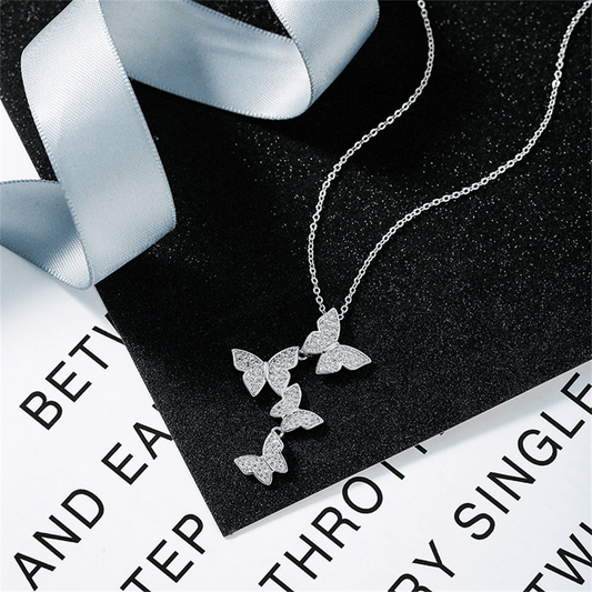 Frauen Silber 925 Kettenhalskette Geschenk für Frauen Mädchen Mama