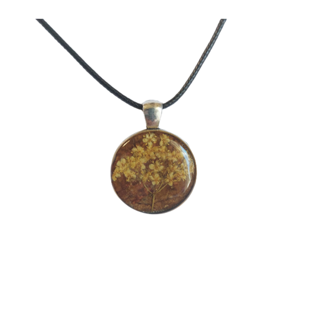 Natuurlijke Bloemen Hanger Handgemaakte Epoxy Sieraden