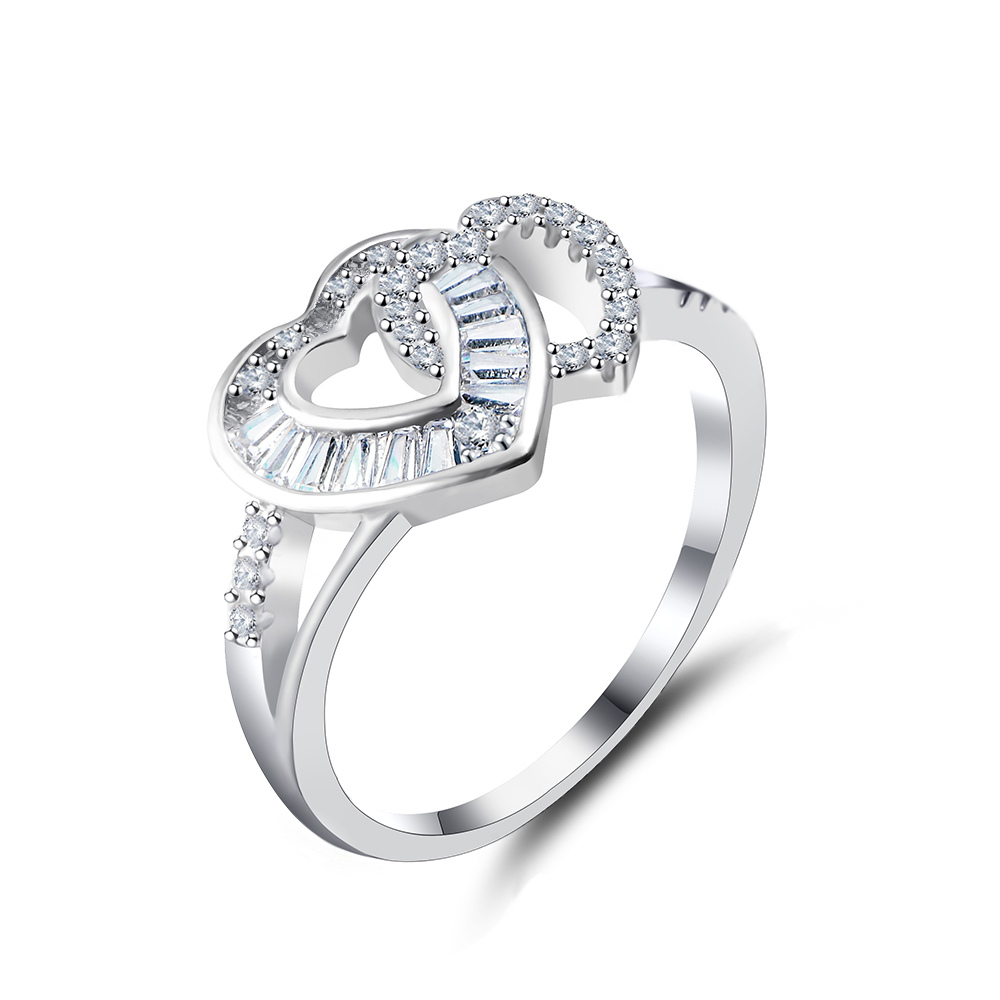 Damenring, Verstellbarer Ring zur Verlobung, Geschenk für Damen, Frauen und Mädchen