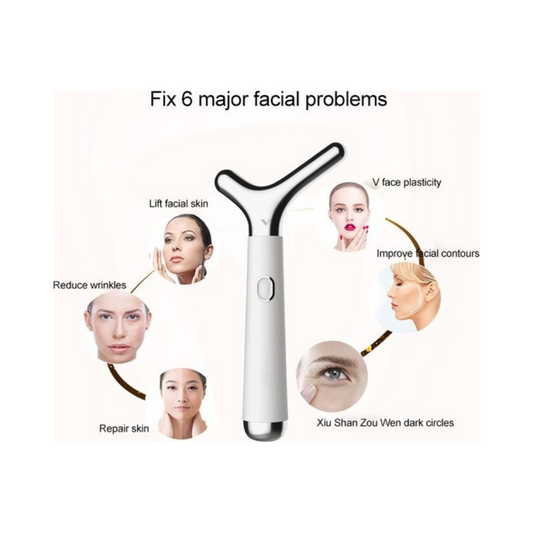 V Massageroller - Gezichtsroller für 360-Grad-Gesichts- und Körpermassage