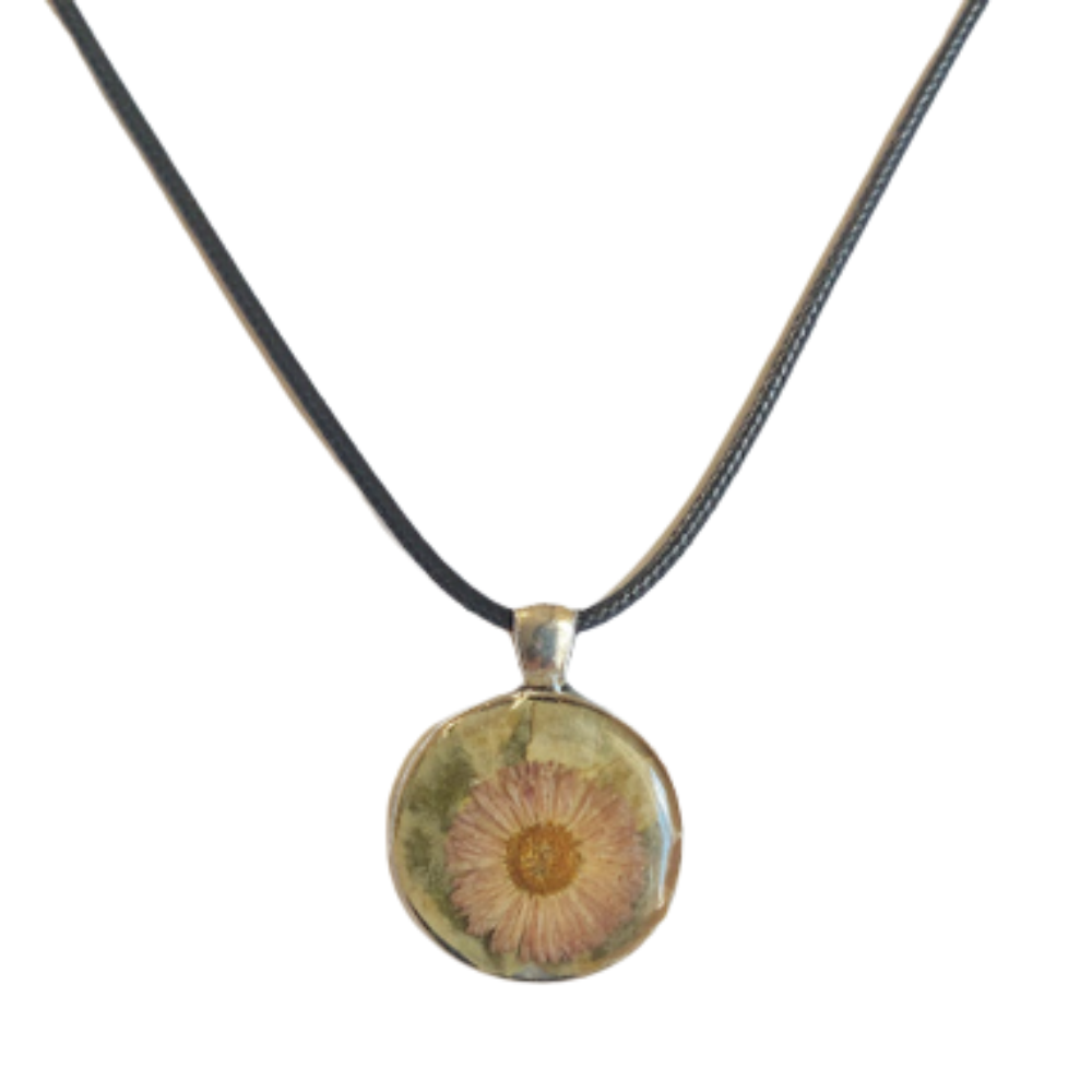 Natuurlijke Bloemen Hanger Handgemaakte Epoxy Sieraden
