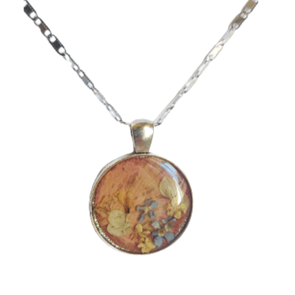 Natuurlijke Bloemen Hanger Handgemaakte Epoxy Sieraden