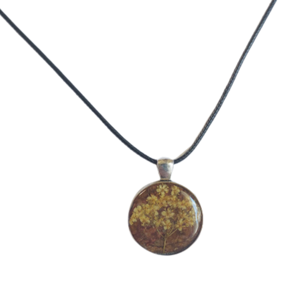 Natuurlijke Bloemen Hanger Handgemaakte Epoxy Sieraden