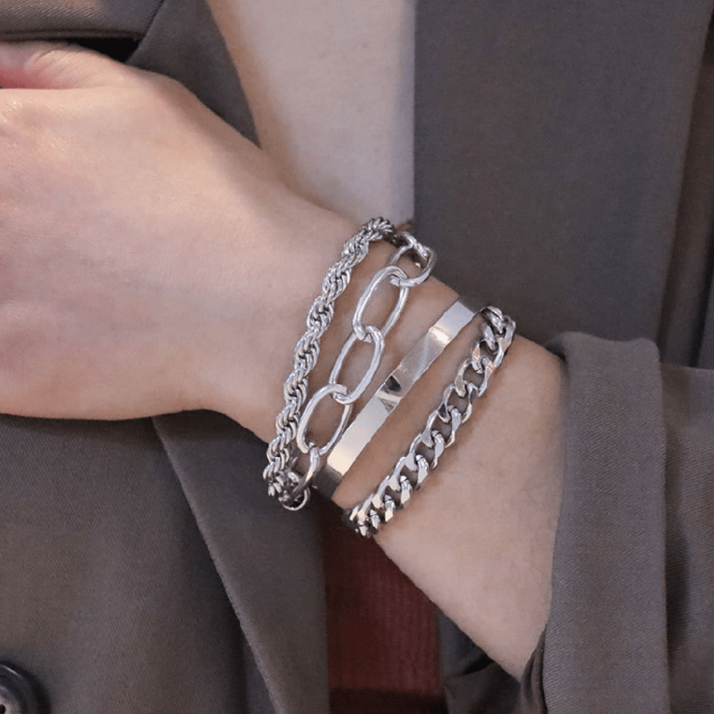 Armband Edelstahl Damen Armschmuck