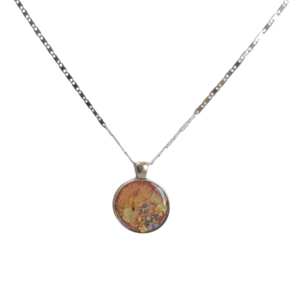 Natuurlijke Bloemen Hanger Handgemaakte Epoxy Sieraden