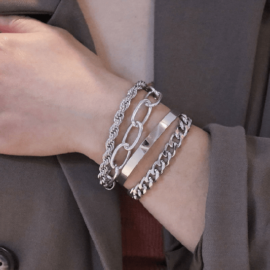 Armband Edelstahl Damen Armschmuck