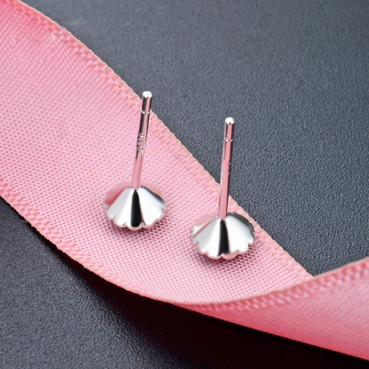 Dames oorbellen 925 Sterling zilveren oorstekers muis oorbellen met zirkonia's