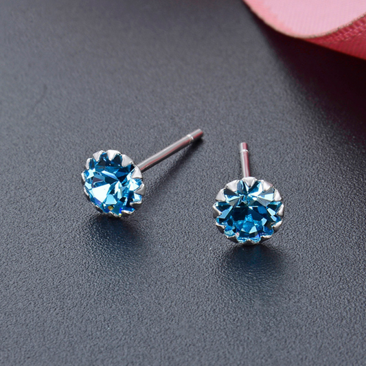 Dames oorbellen 925 Sterling zilveren oorstekers muis oorbellen met zirkonia's