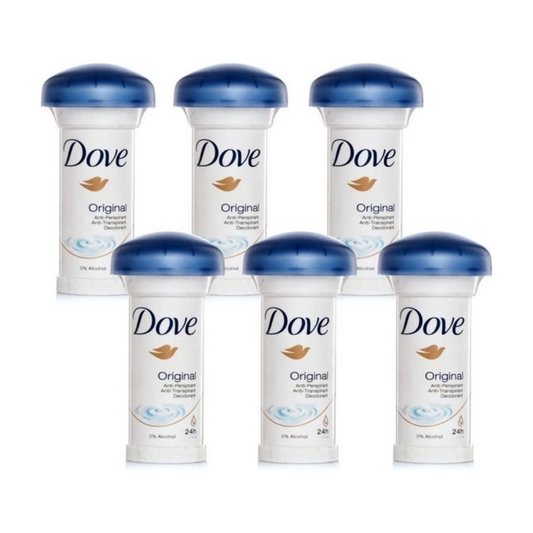 Dove Mushroom - Original - 6 x 50 ml - Voordeelverpakking