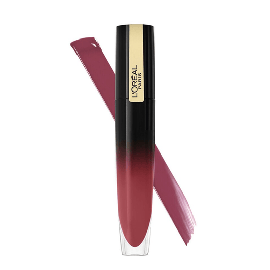 L'Oréal Paris Brilliant Signature Lipstick - 302 Be Outstanding - Nude - Ultra Shiny