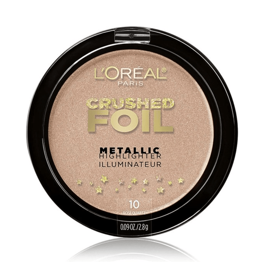 L'Oréal Paris Crushed Foil Metallic Highlighter - 10 Rose Quartz