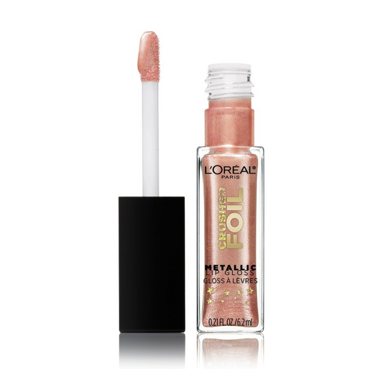 L'Oréal Paris Crushed Foil Metallic Lipgloss - 15 Luster