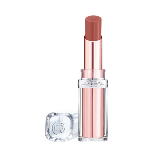 L'Oréal Paris Glow Paradise Balm-In-Lipstick - Verzorgende Lippenstift met Glanzende Finish met Granaatappelextract en Squalaan - 191 Nude Heaven - Nude