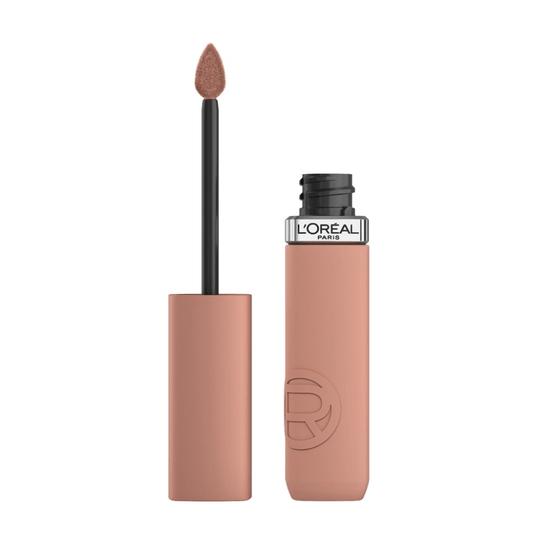 L'Oréal Paris Infaillible Matte Resistance lippenstift – Langhoudende Vloeibare Lipstick met een matte finish Verrijkt met Hyaluronzuur – Vegan – 105 Breakfast in Bed – 5ml