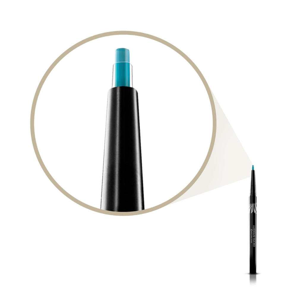 Max Factor – Excess Intensity – Langanhaltender Eyeliner – 02 Aqua