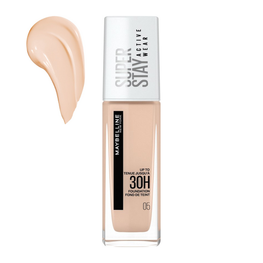 Maybelline SuperStay 30H Active Wear Foundation – 05 Hellbeige – 30 ml