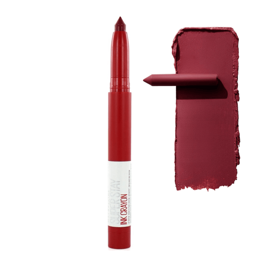 Maybelline SuperStay Ink Crayon Matte Lippenstift - 50 Own Your Empire - Rood - 14 gr