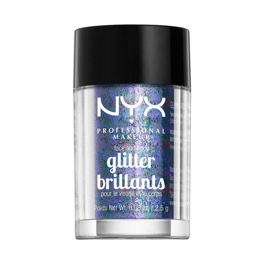NYX Professional Makeup Face & Body Glitter - Violet - Glitter - 2,5 gr