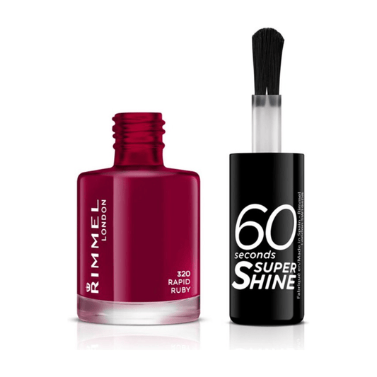 Rimmel 60 Sec Nail Polish Quick D 8 ML 320 Rapid Ruby