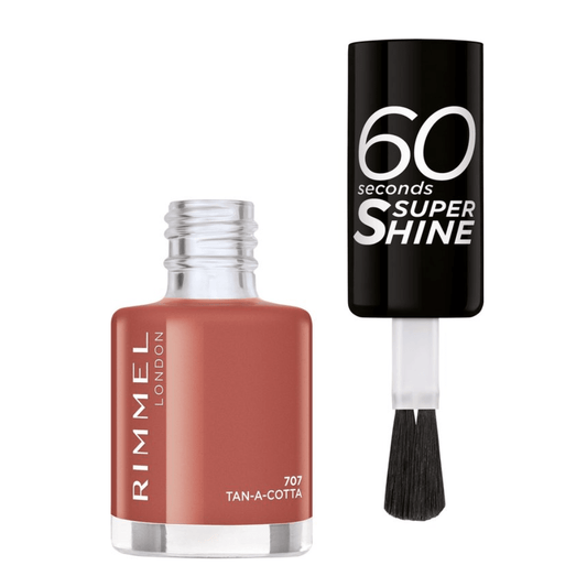 Rimmel 60 Sec Nail Polish Quick D 708 Kiss In The Nude 8 ML