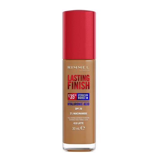 Rimmel Lasting Finish 35HR Liquid Foundation - 410 Latte 30 ML