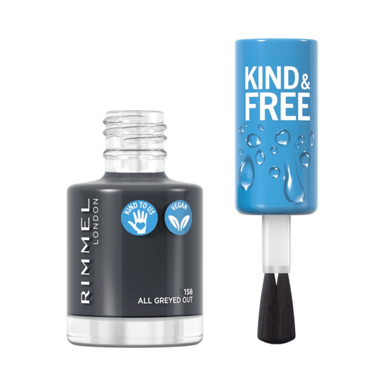 Rimmel London KIND & FREE Vegan Nagellak - 158 All Greyed Out