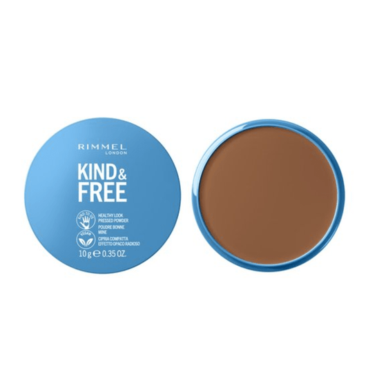 Rimmel London KIND & FREE Vegan Pressed Powder Gezichtspoeder 050 Deep