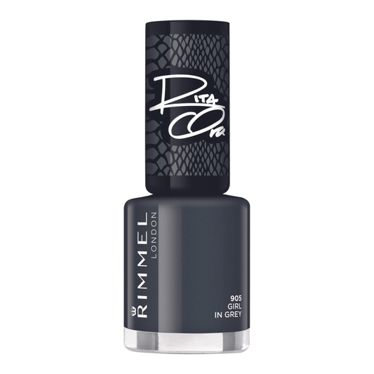 Rimmel London Nagellak 60 seconds Grey Grey 905 Girl in Grey