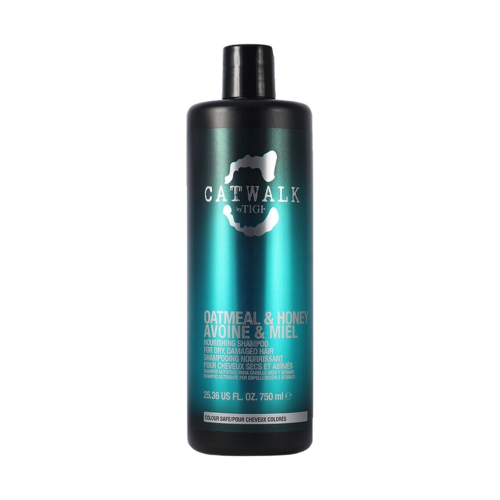 TIGI Catwalk Oatmeal & Honey Nourishing Shampoo -750 ml - Normale shampoo vrouwen - Voor Alle haartypes