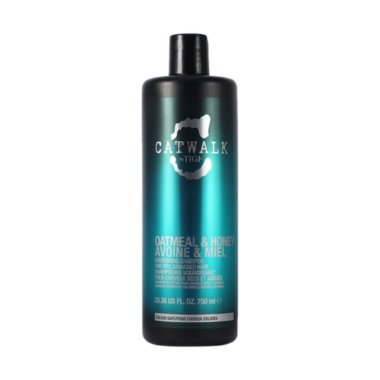TIGI Catwalk Oatmeal & Honey Nourishing Shampoo -750 ml - Normale shampoo vrouwen - Voor Alle haartypes