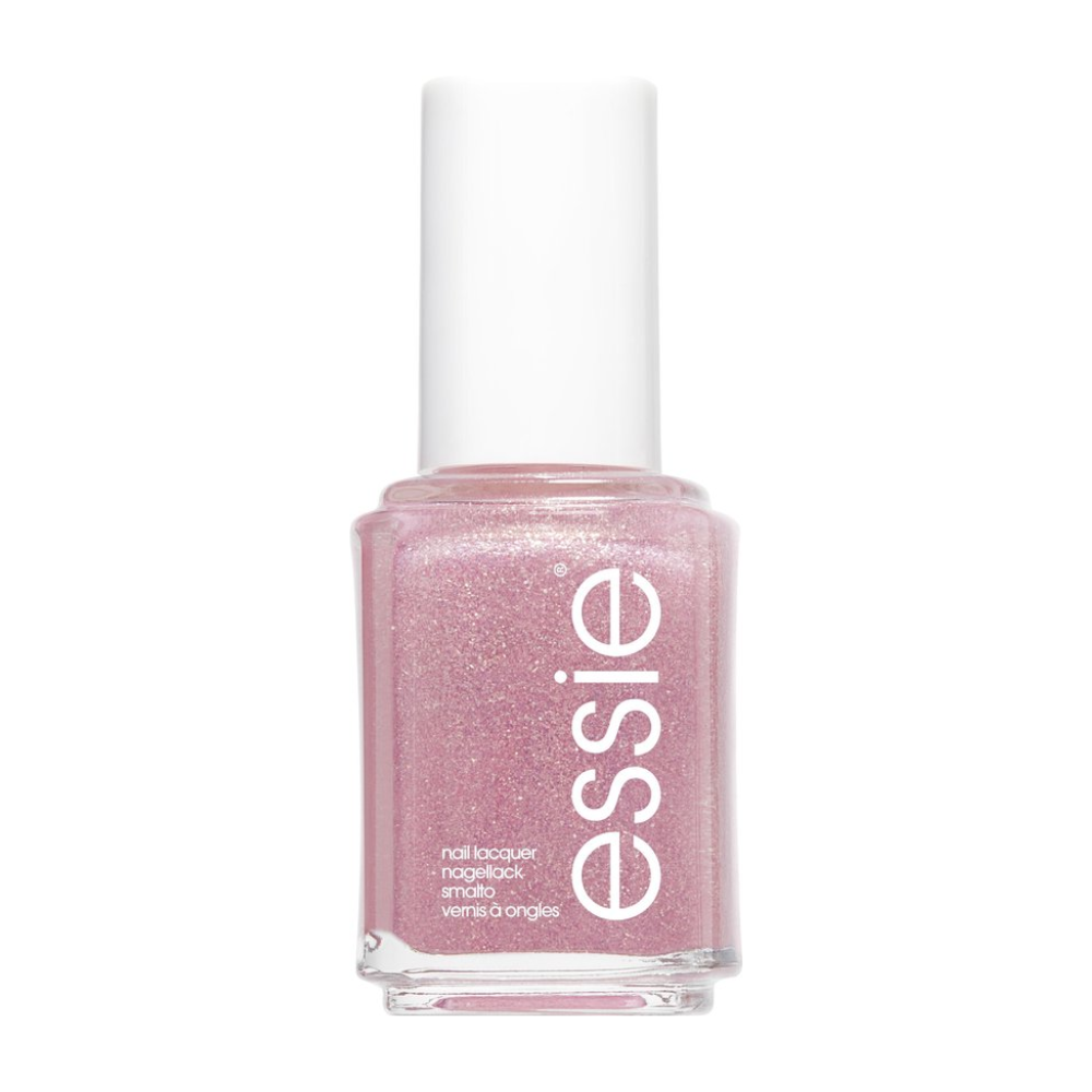 essie - gifts by essie - 514 birthday girl - roze - glitter top coat - 13,5 ml