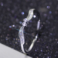 Damenring, Verstellbarer Ring zur Verlobung, Geschenk für Damen, Frauen und Mädchen