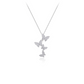 Frauen Silber 925 Kettenhalskette Geschenk für Frauen Mädchen Mama