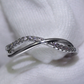Damenring, Verstellbarer Ring zur Verlobung, Geschenk für Damen, Frauen und Mädchen