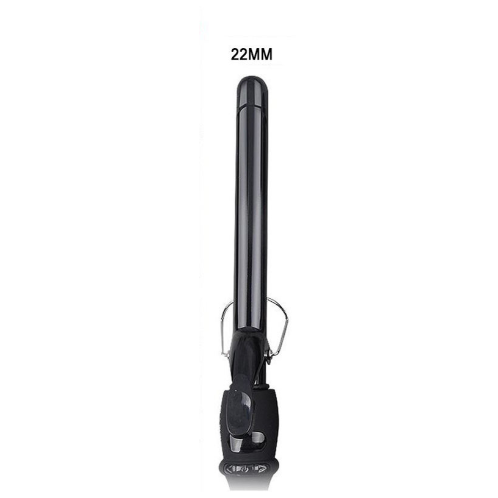 Professionelle Locken für zu Hause, Keramik-Ionen-Lockenstab mit LCD