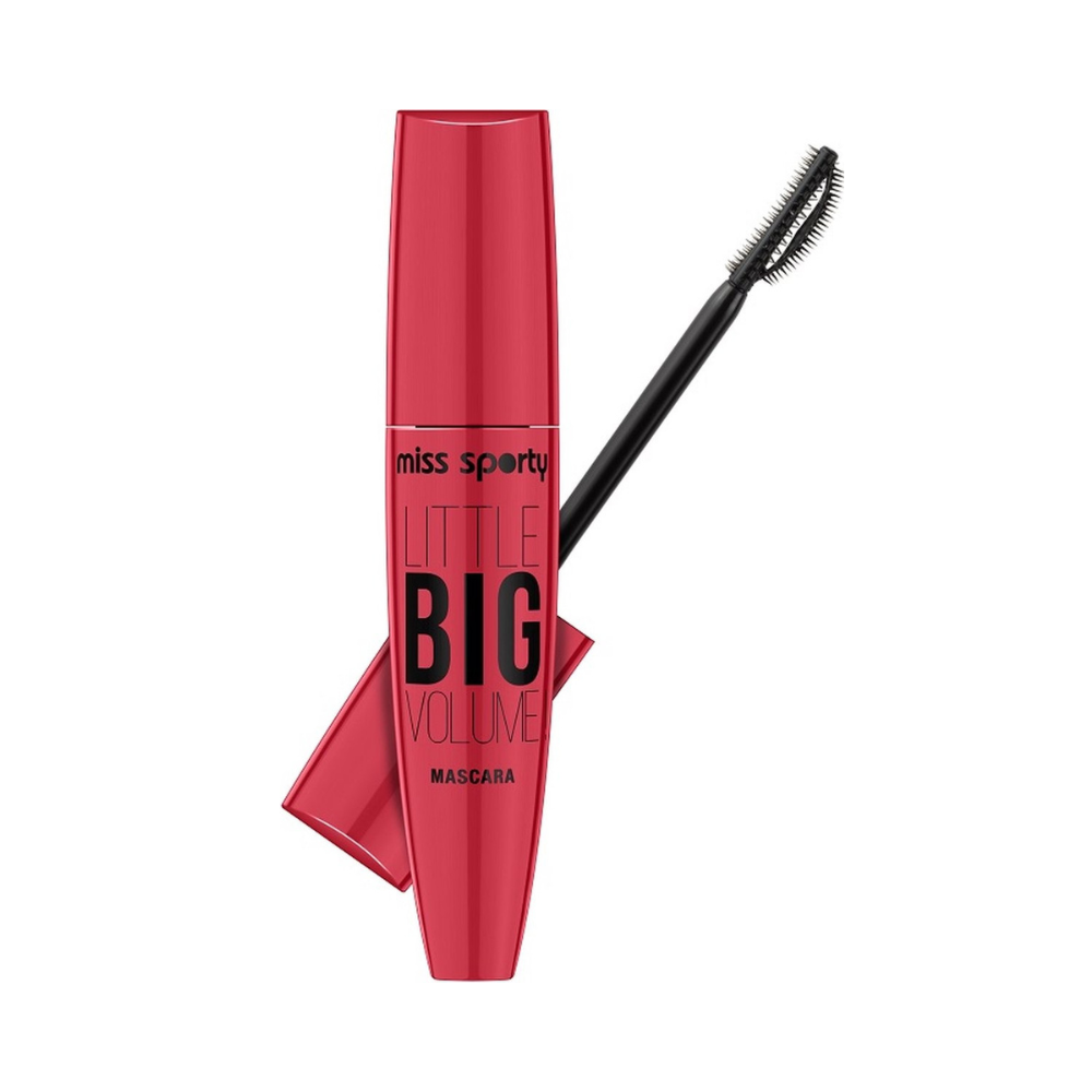 Miss Sports Little Big Volume Mascara Verdickende Wimperntusche 100 Black Definition