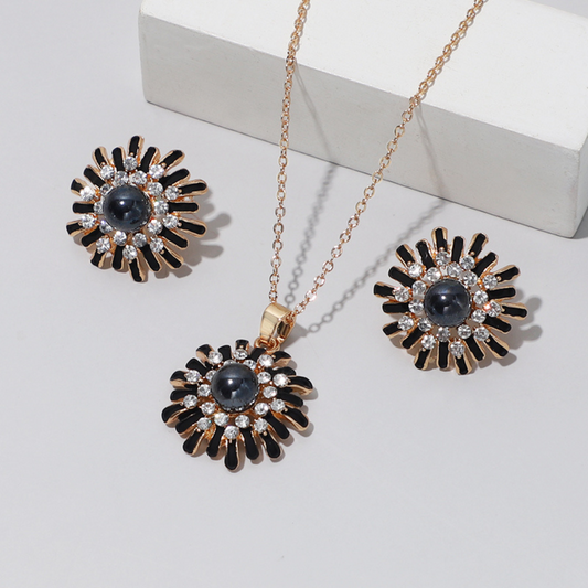 Dames Sieradenset Halsketting & Oorbellen