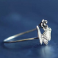 Damenring, Verstellbarer Ring zur Verlobung, Geschenk für Damen, Frauen und Mädchen